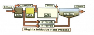 Virginia Initiative Plant Process flowchart diagram.
